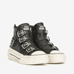 ASH Rainbow Black High Top Trainer
