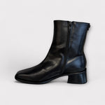 Wonders Ayla Black Leather Ankle Boot