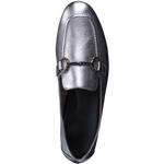 Paul Green Pewter Leather Loafer