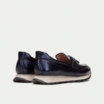 Hispanitas Loira Navy Leather Shoe