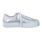 Paul Green Metallic Silver Trainer