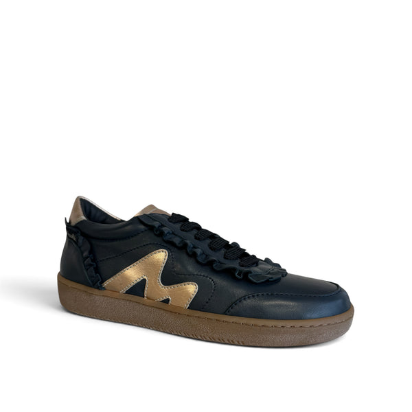 Marco Moreo Berlino Navy Leather Trainer