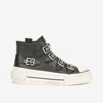 ASH Rainbow Black High Top Trainer