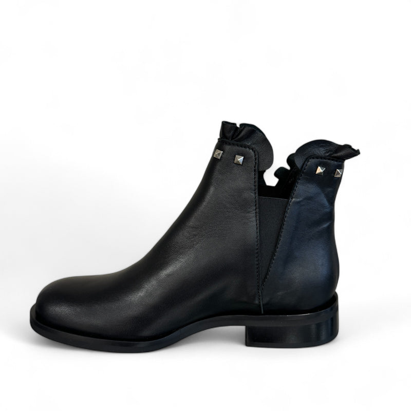 Marco Moreo Black Chelsea Boot