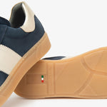 NeroGiardini Navy Suede Trainer