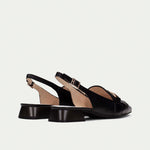 Hispanitas Dalia Black & White Slingback