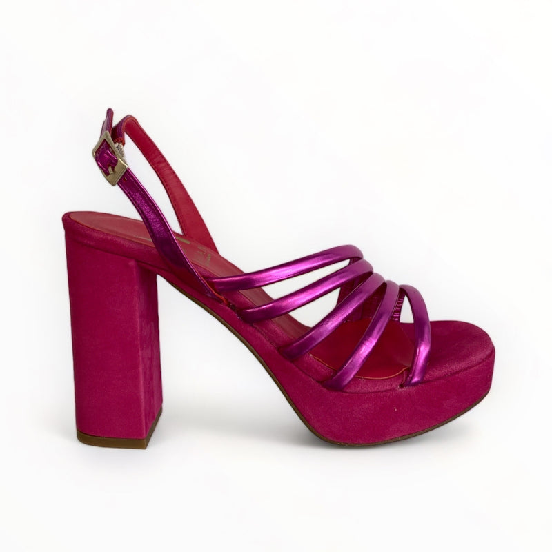 Marian Pink Metallic Sandal