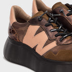 Wonders A-3631 Roma 31 Brown Chunky Trainer