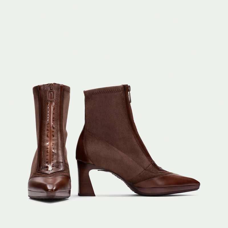 Hispanitas Atlanta Brown Suede Boot