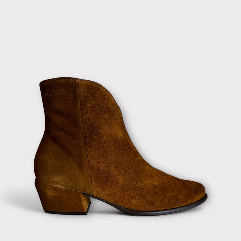 Wonders FEI 01 Cappucino Suede Ankle Boot