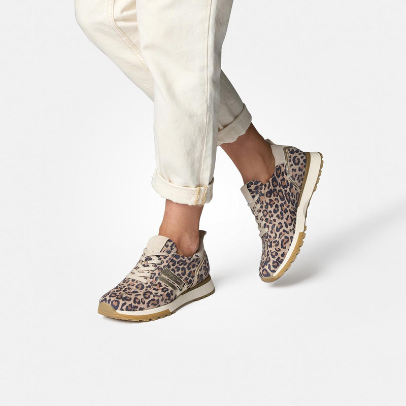 Paul Green Leopard Print Trainer