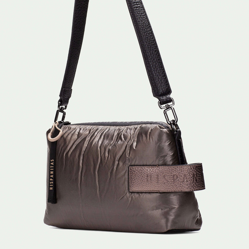 Hispanitas Taupe Crossbody Bag