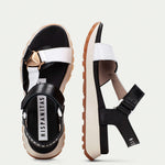 Hispanitas Maui Black & White Sandal