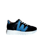 Wonders A-2476 Odisei 76 Navy Suede & Leather Trainer