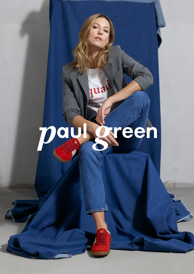 Paul Green Red Retro Trainers