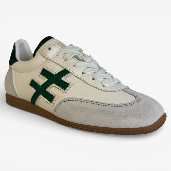 Another Trend White & Green Trainer