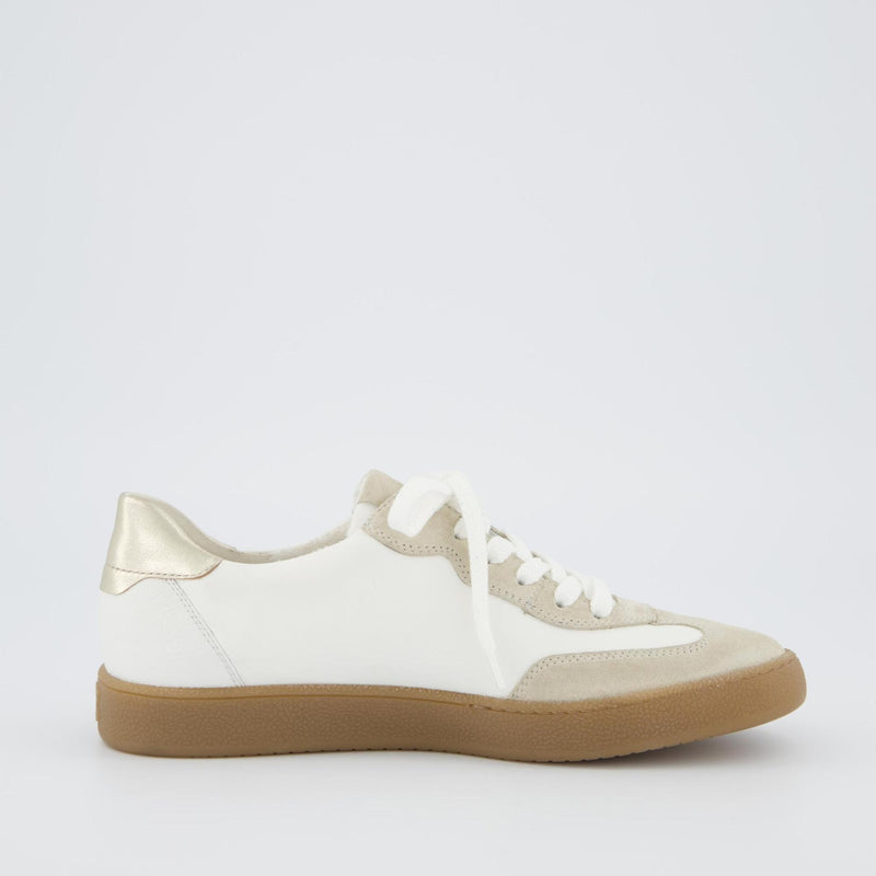 Paul Green Ivory & Gold Trainer