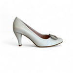 Le Babe Nappa Elegant Bianca Court Shoe