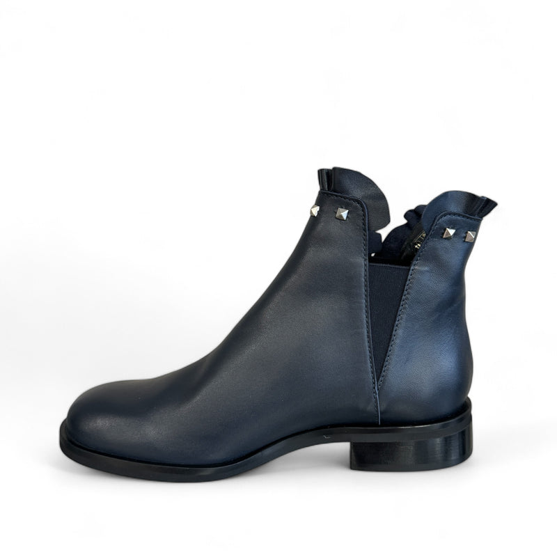 Marco Moreo Navy Chelsea Boot