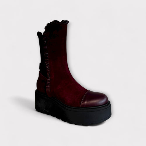 Marco Moreo Marlene Burgundy Boot