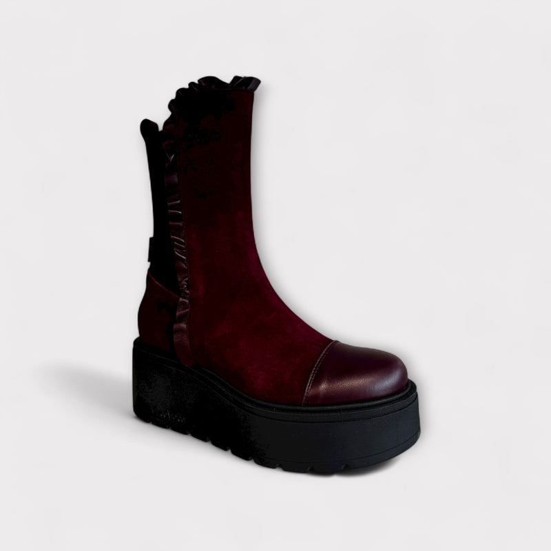 Marco Moreo Marlene Burgundy Boot
