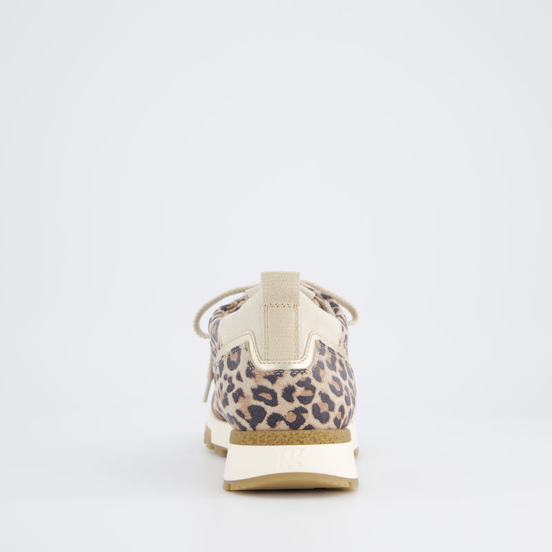 Paul Green Leopard Print Wedge Trainer