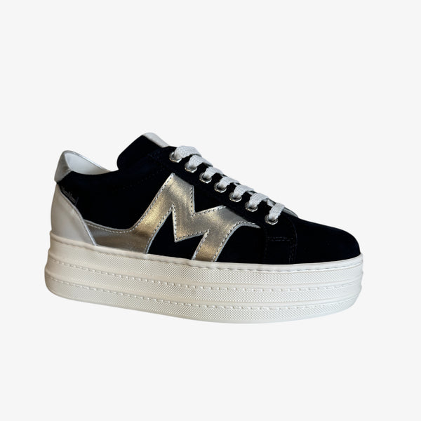 Marco Moreo Madonna Navy Platform Trainer
