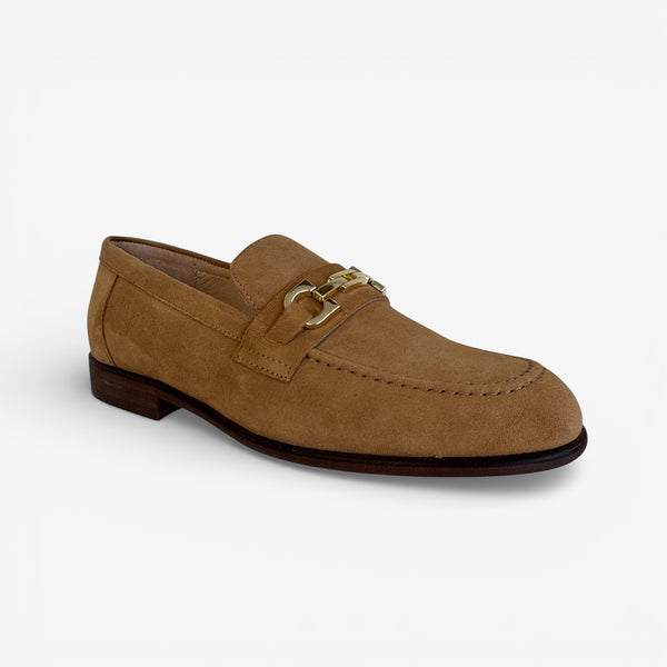 Wonders B-9802 Sand Suede Loafer
