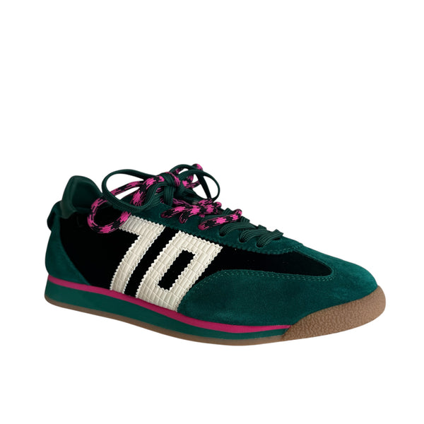 Back 70 Rocket Velvet Green Trainer