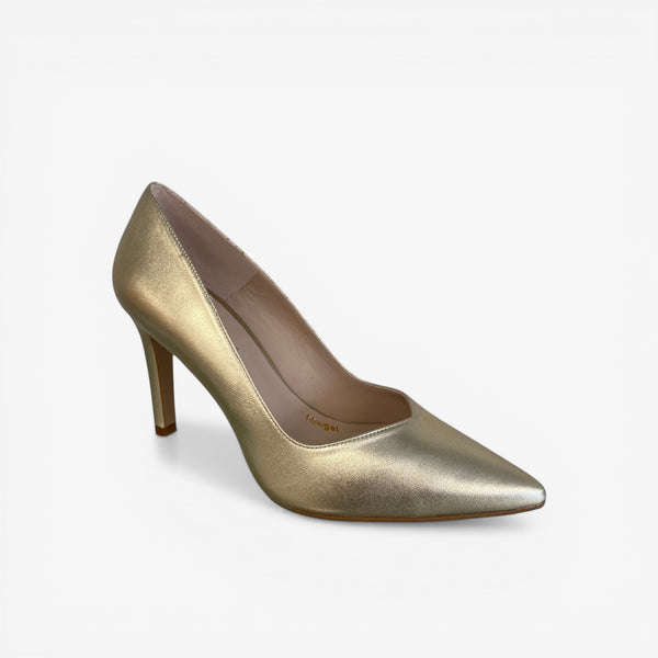 LODI Rabot Gold Court High Heel