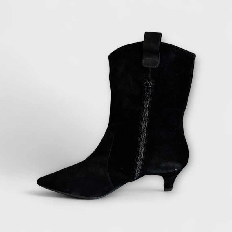 LODI Checa Black Suede Boot