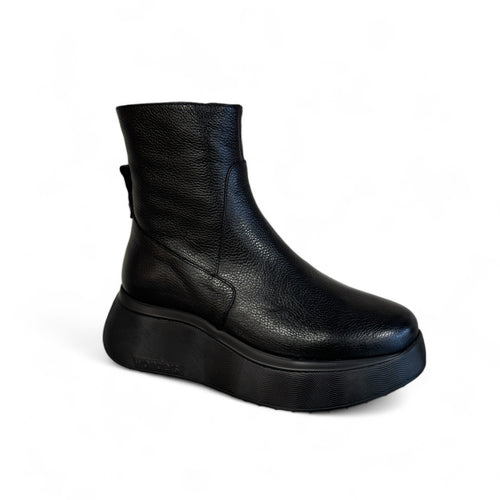 Wonders Sofia Black Ankle Boot