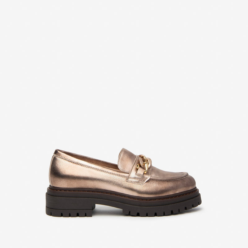 NeroGiardini Bronze Chunky Loafers