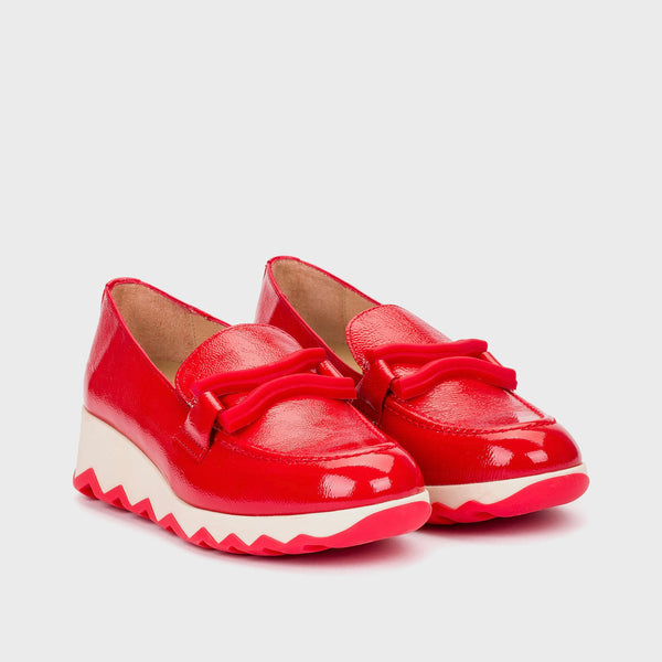 Wonders Simon Red Loafers