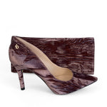 LODI Solon-TE Brown Velvet Shoe