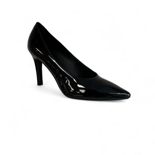 LODI Rinata Black Patent Court Shoe