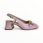 Marian Pink Leather Slingback
