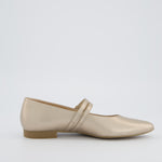 Paul Green Metallic Gold Ballerina