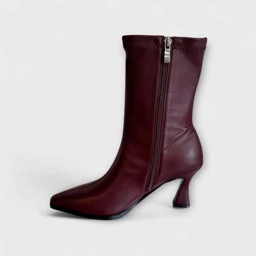 Pedro Anton Cork Wine Stretch Sock Boot