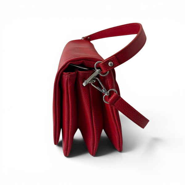 Marco Moreo Sophia Red Leather Bag