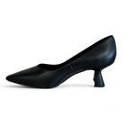 LODI KAL 4901 Black Kitten Heel Shoe