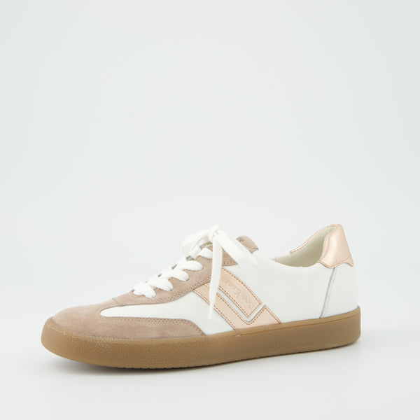 Paul Green 5437-119 Powder & White Trainer