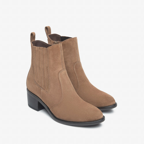 NeroGiardini Brown Suede Western Boot