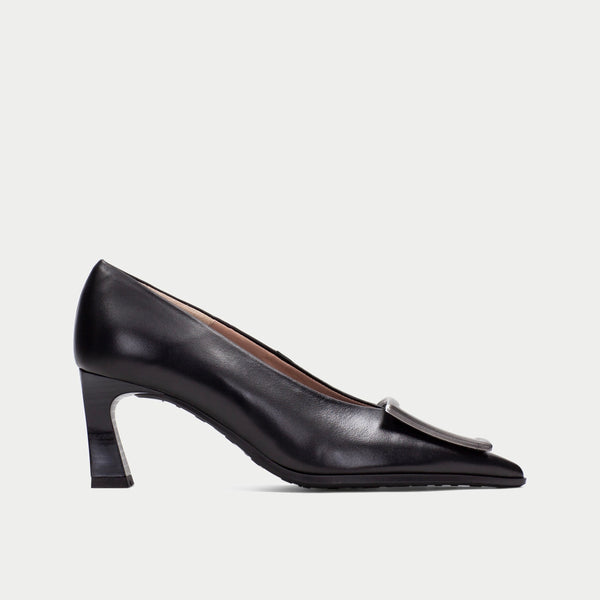 Hispanitas Paris Black Court Shoe