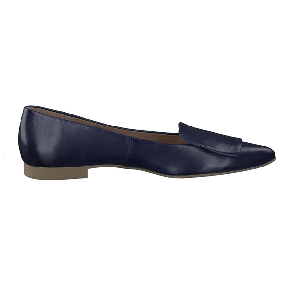 Paul Green Navy Leather Loafer