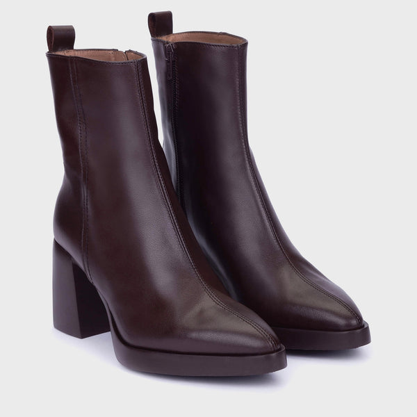 Wonders Vita M-6301 Wine Ankle Boot