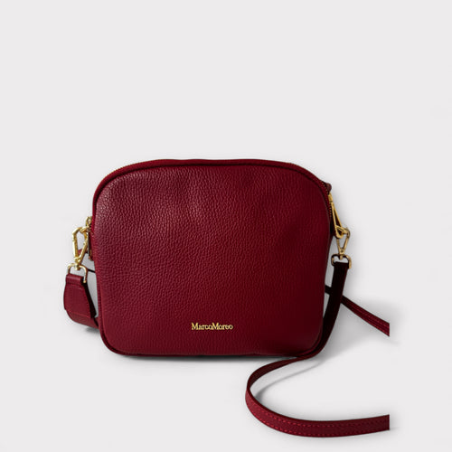 Marco Moreo Minelli Red Crossbody Bag