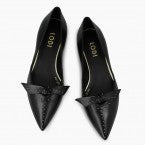 LODI Amistad Black Low Heel Loafer