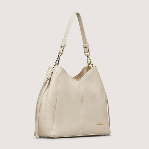 Marco Moreo Cream Keating Shoulder Bag