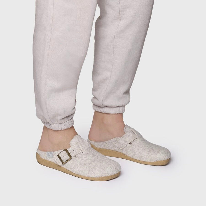Toni Pons Mima Clog Slipper - Ecru